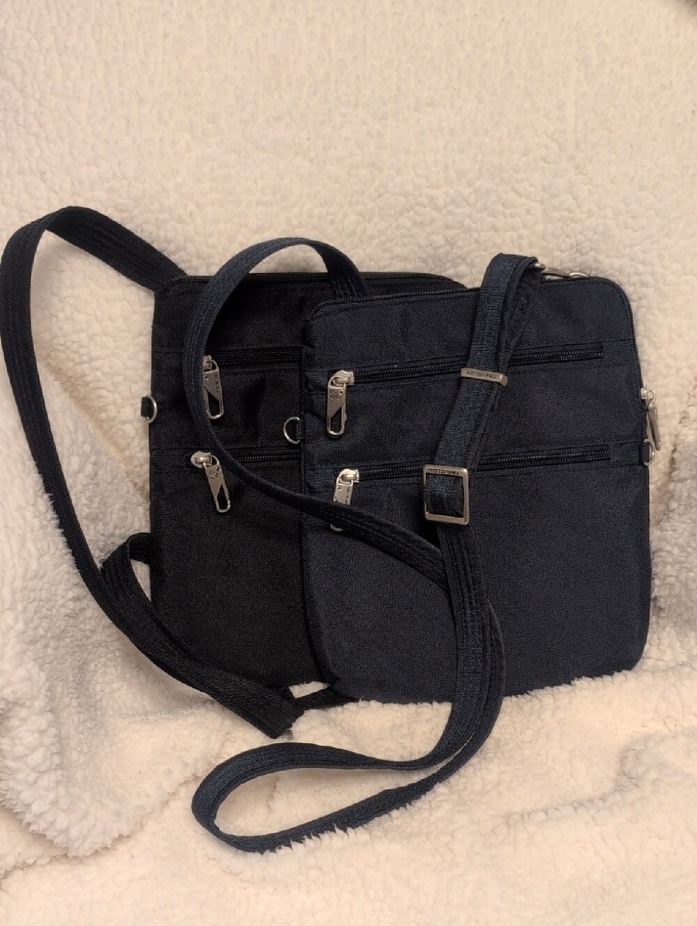 Set Of Two Travelon RFID Theftproof Crossbody Bags